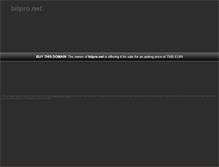 Tablet Screenshot of bitpro.net